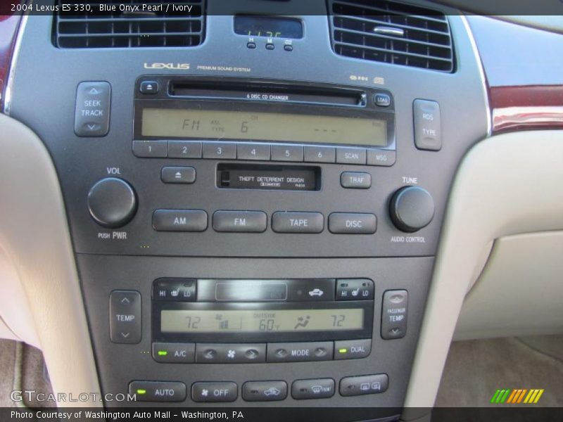 Blue Onyx Pearl / Ivory 2004 Lexus ES 330