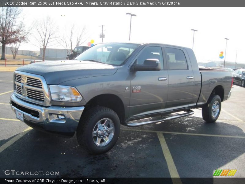 Mineral Gray Metallic / Dark Slate/Medium Graystone 2010 Dodge Ram 2500 SLT Mega Cab 4x4