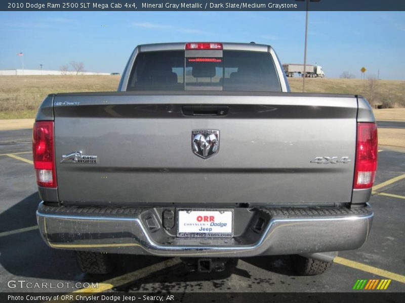 Mineral Gray Metallic / Dark Slate/Medium Graystone 2010 Dodge Ram 2500 SLT Mega Cab 4x4