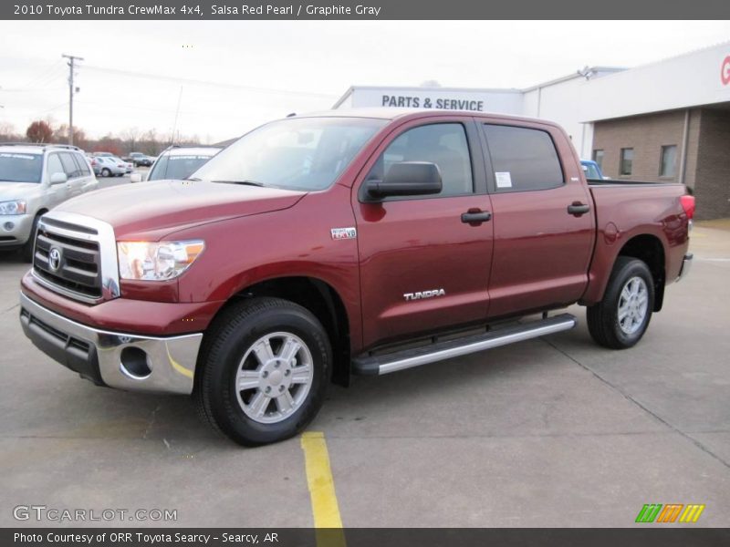 Salsa Red Pearl / Graphite Gray 2010 Toyota Tundra CrewMax 4x4