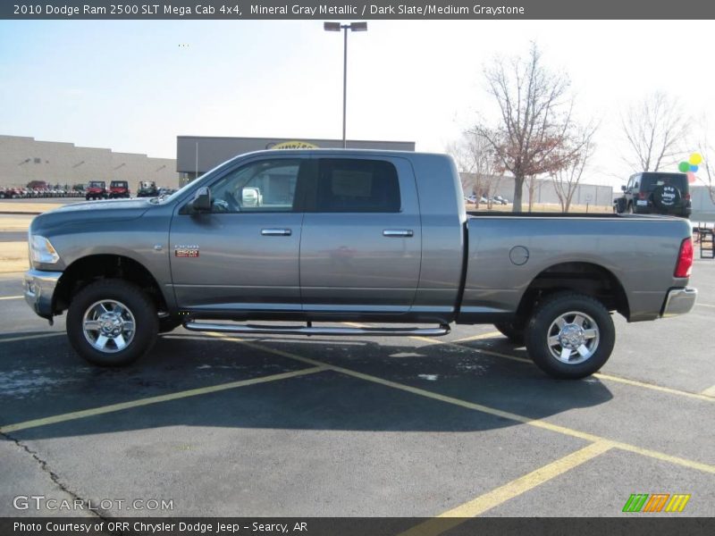 Mineral Gray Metallic / Dark Slate/Medium Graystone 2010 Dodge Ram 2500 SLT Mega Cab 4x4