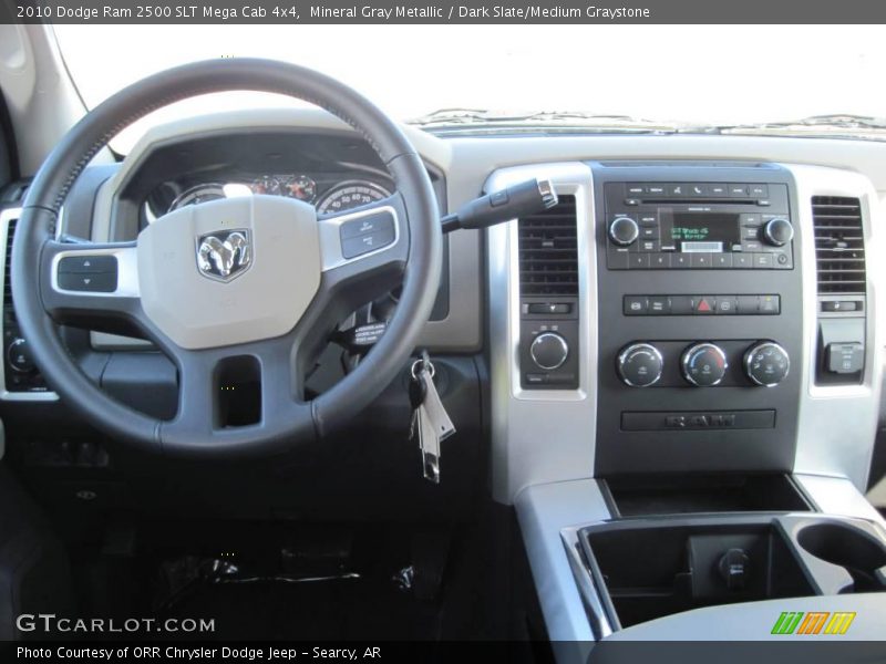 Mineral Gray Metallic / Dark Slate/Medium Graystone 2010 Dodge Ram 2500 SLT Mega Cab 4x4