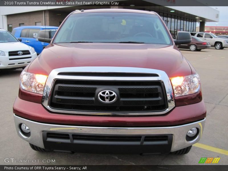 Salsa Red Pearl / Graphite Gray 2010 Toyota Tundra CrewMax 4x4
