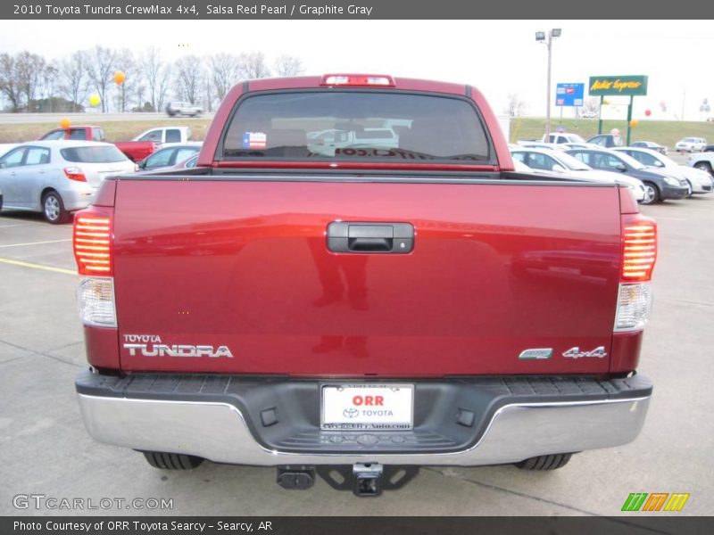 Salsa Red Pearl / Graphite Gray 2010 Toyota Tundra CrewMax 4x4