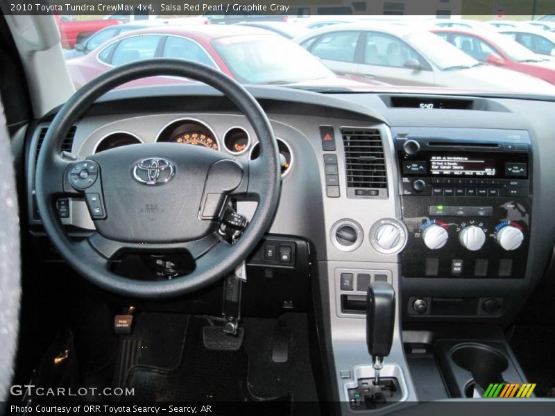 Salsa Red Pearl / Graphite Gray 2010 Toyota Tundra CrewMax 4x4
