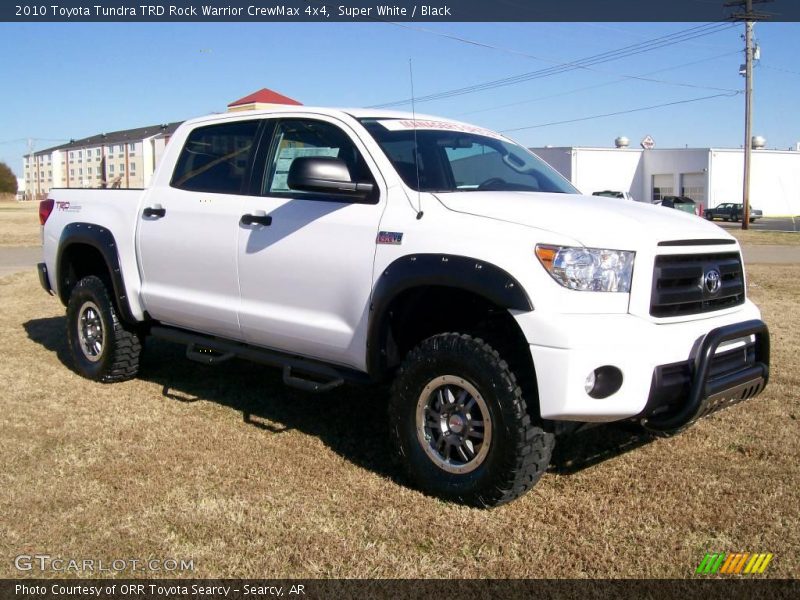 Super White / Black 2010 Toyota Tundra TRD Rock Warrior CrewMax 4x4