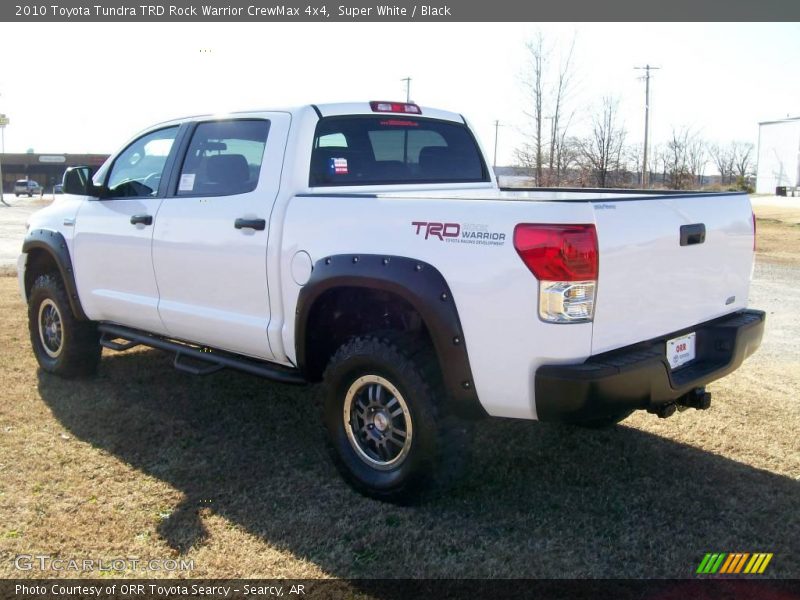 Super White / Black 2010 Toyota Tundra TRD Rock Warrior CrewMax 4x4