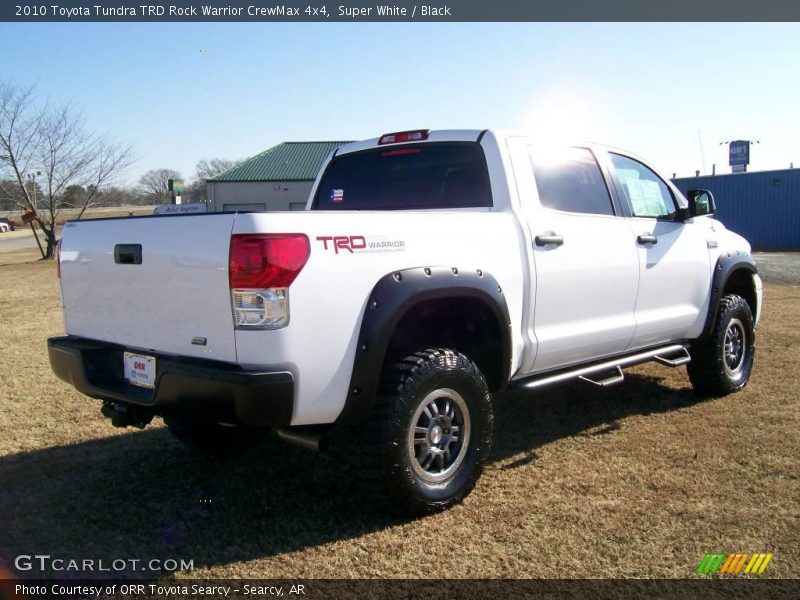 Super White / Black 2010 Toyota Tundra TRD Rock Warrior CrewMax 4x4