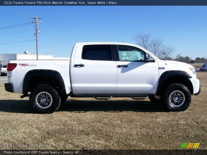 Super White / Black 2010 Toyota Tundra TRD Rock Warrior CrewMax 4x4