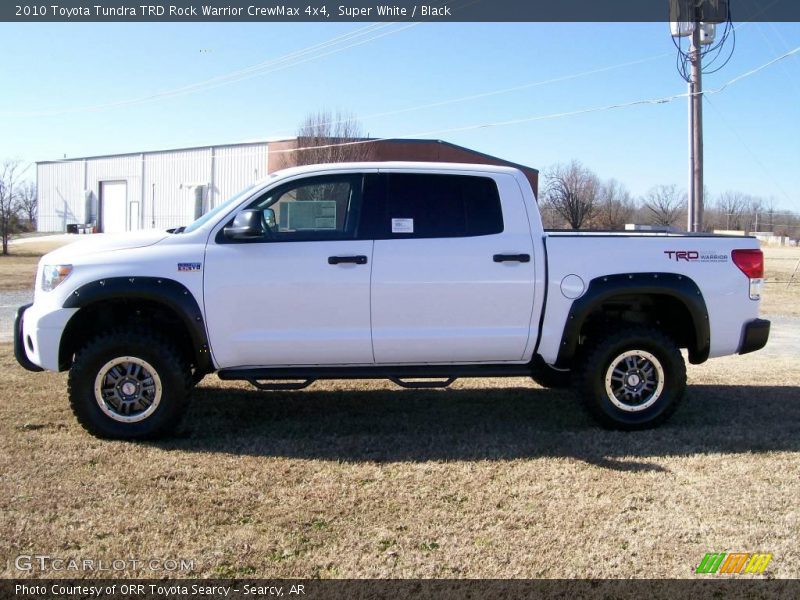Super White / Black 2010 Toyota Tundra TRD Rock Warrior CrewMax 4x4