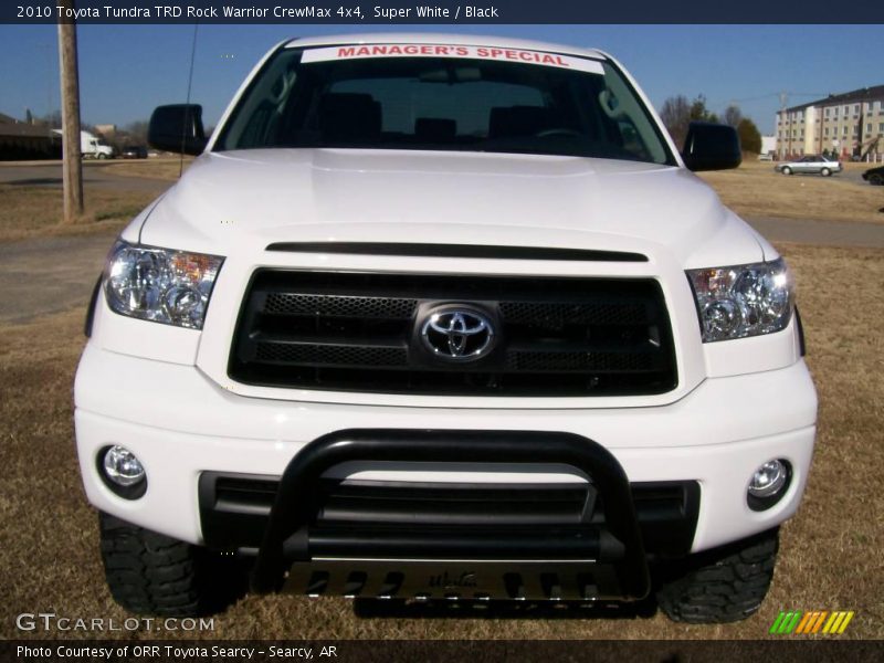 Super White / Black 2010 Toyota Tundra TRD Rock Warrior CrewMax 4x4