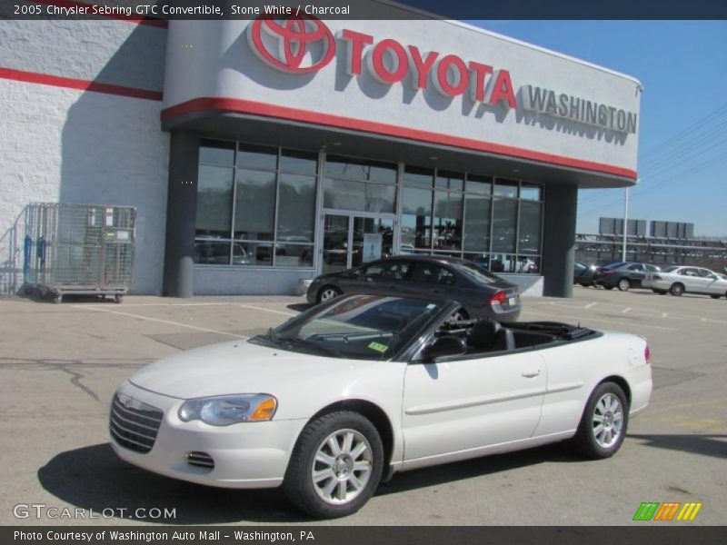 Stone White / Charcoal 2005 Chrysler Sebring GTC Convertible