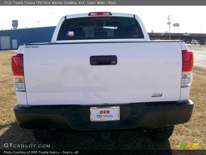 Super White / Black 2010 Toyota Tundra TRD Rock Warrior CrewMax 4x4