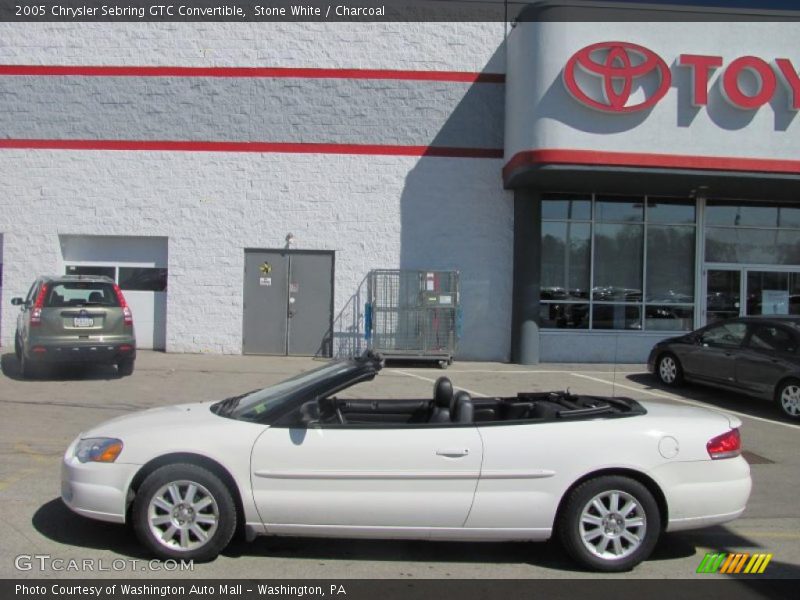 Stone White / Charcoal 2005 Chrysler Sebring GTC Convertible