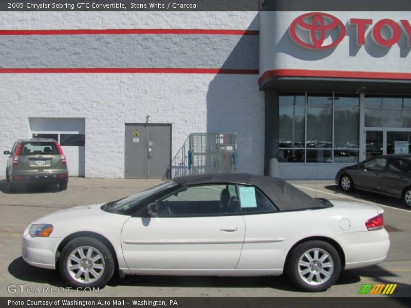 Stone White / Charcoal 2005 Chrysler Sebring GTC Convertible