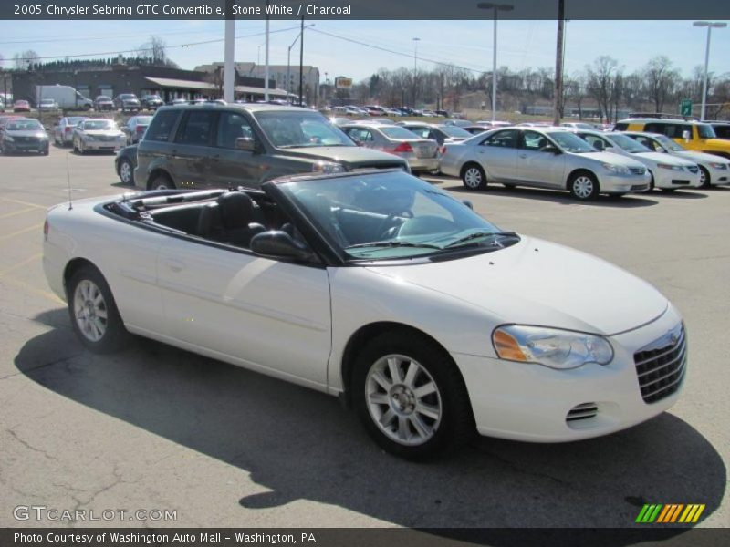 Stone White / Charcoal 2005 Chrysler Sebring GTC Convertible