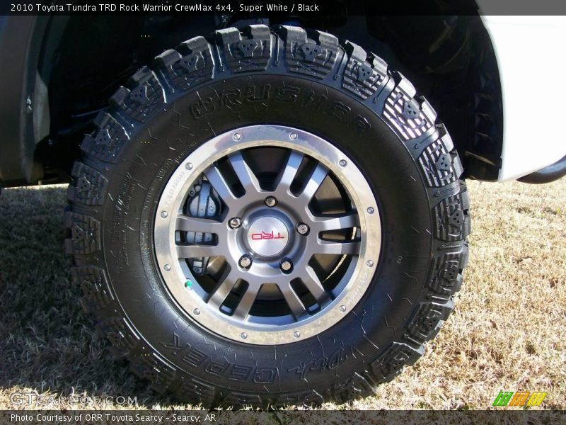 Super White / Black 2010 Toyota Tundra TRD Rock Warrior CrewMax 4x4