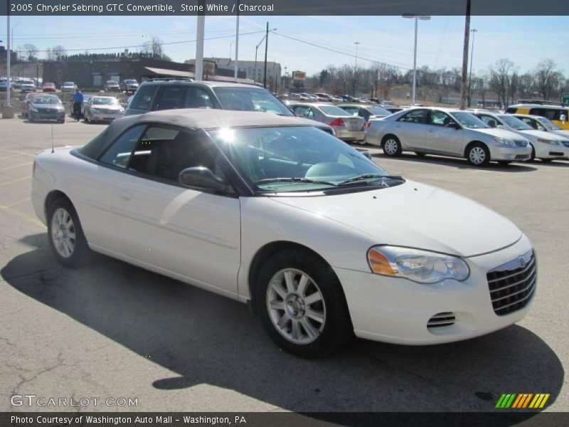 Stone White / Charcoal 2005 Chrysler Sebring GTC Convertible