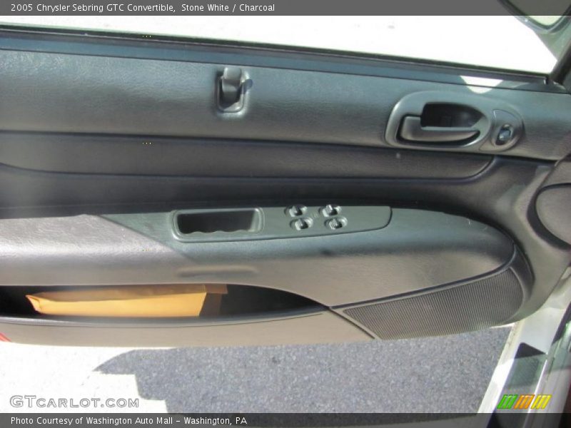 Stone White / Charcoal 2005 Chrysler Sebring GTC Convertible