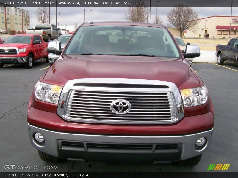 Salsa Red Pearl / Red Rock 2010 Toyota Tundra Limited CrewMax 4x4