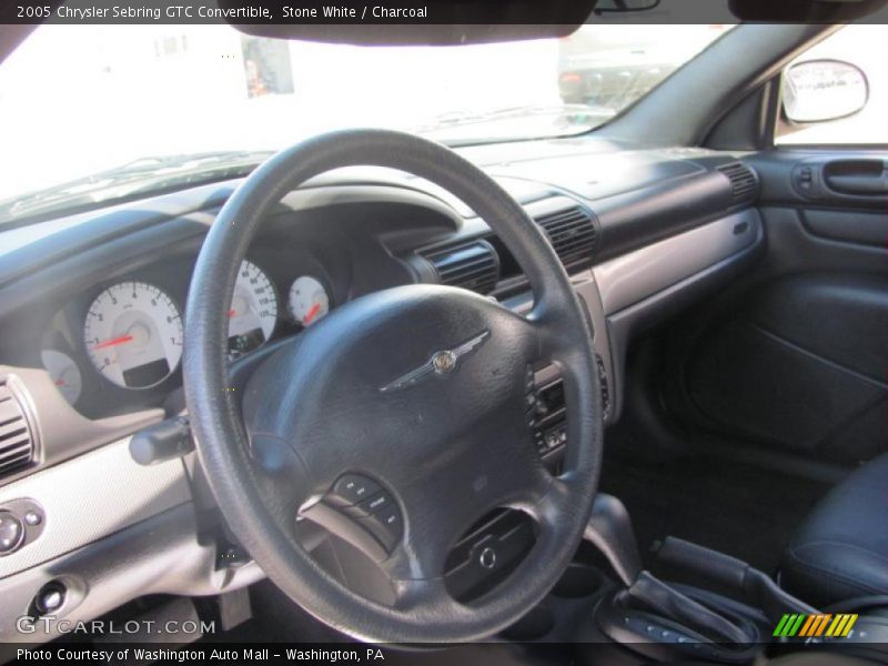 Stone White / Charcoal 2005 Chrysler Sebring GTC Convertible