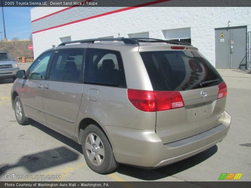 Desert Sand Mica / Taupe 2005 Toyota Sienna LE