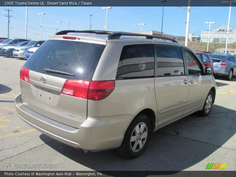Desert Sand Mica / Taupe 2005 Toyota Sienna LE