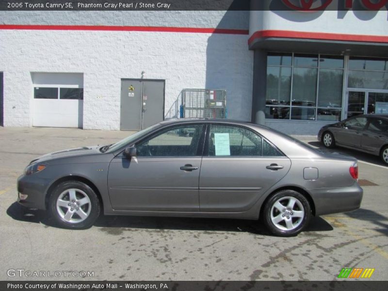 Phantom Gray Pearl / Stone Gray 2006 Toyota Camry SE
