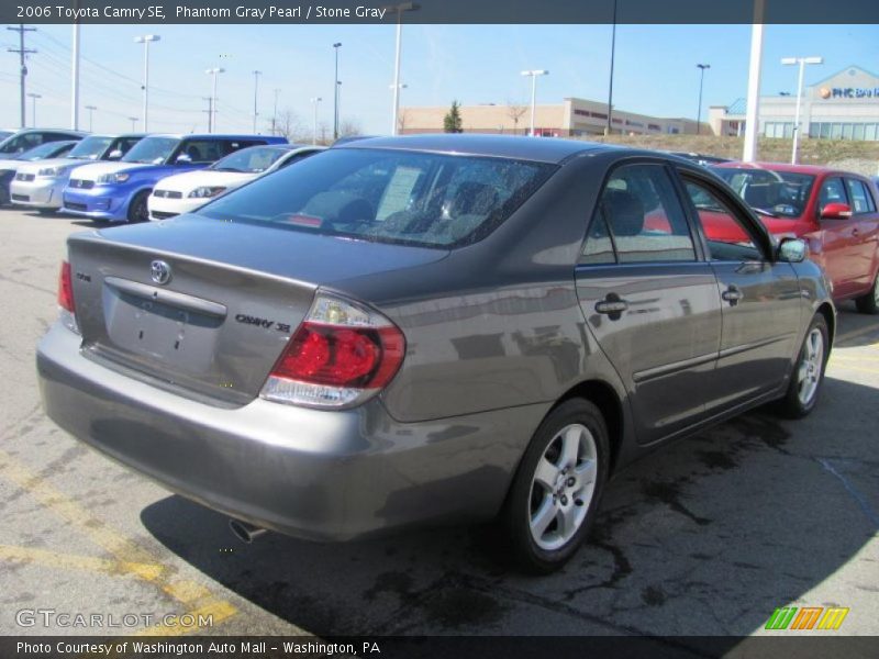 Phantom Gray Pearl / Stone Gray 2006 Toyota Camry SE