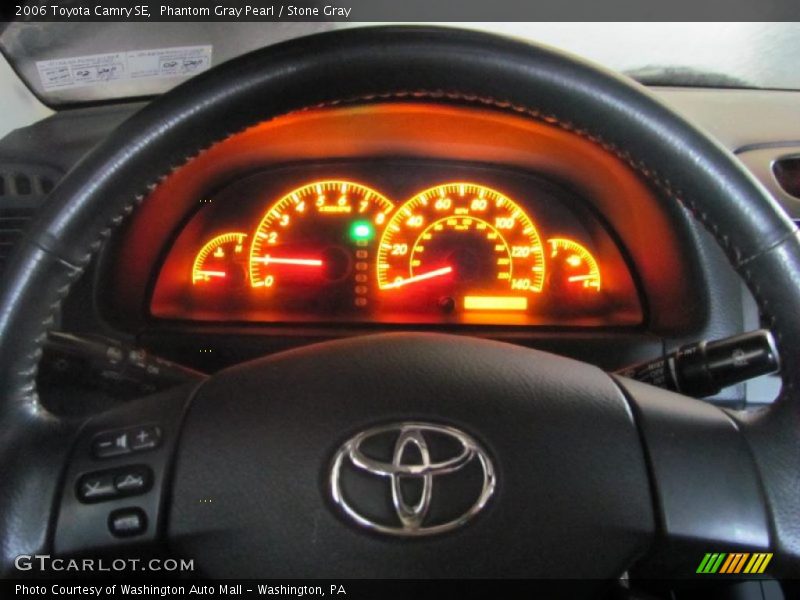 Phantom Gray Pearl / Stone Gray 2006 Toyota Camry SE