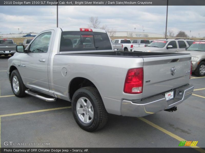 Bright Silver Metallic / Dark Slate/Medium Graystone 2010 Dodge Ram 1500 SLT Regular Cab 4x4