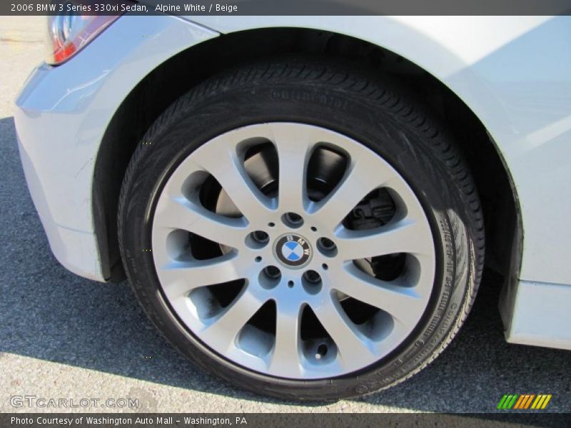 Alpine White / Beige 2006 BMW 3 Series 330xi Sedan