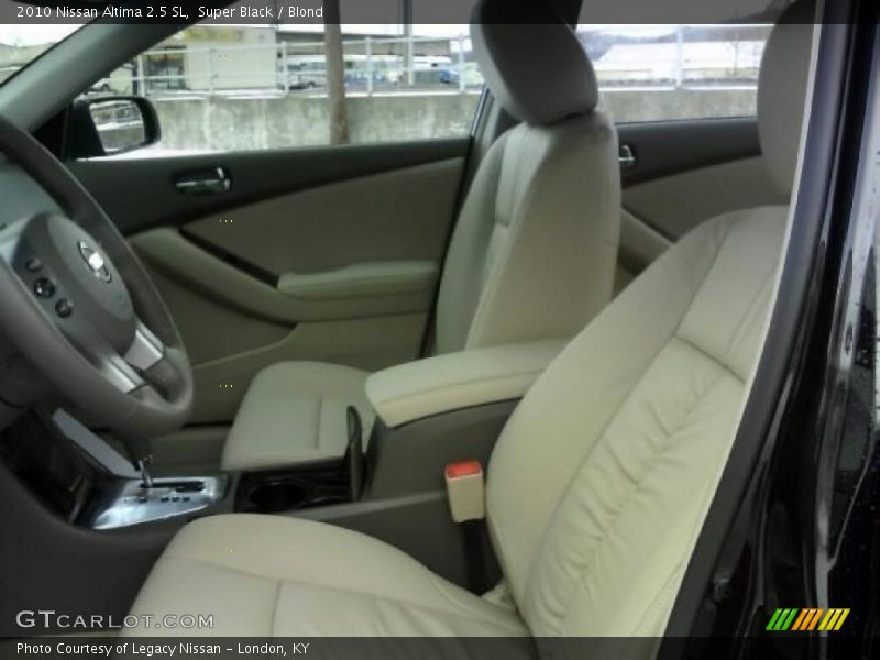 Super Black / Blond 2010 Nissan Altima 2.5 SL