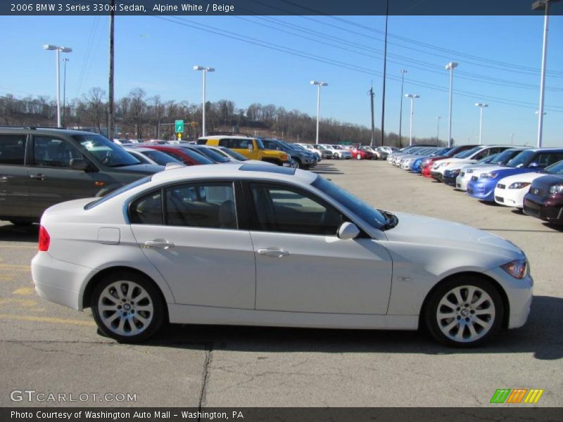 Alpine White / Beige 2006 BMW 3 Series 330xi Sedan