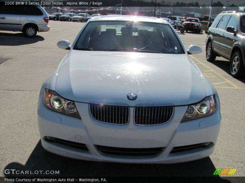 Alpine White / Beige 2006 BMW 3 Series 330xi Sedan