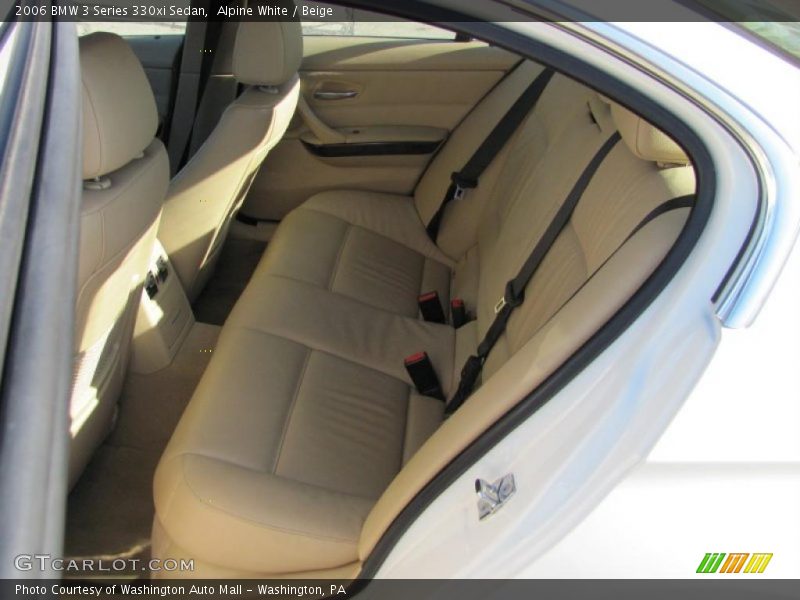 Alpine White / Beige 2006 BMW 3 Series 330xi Sedan