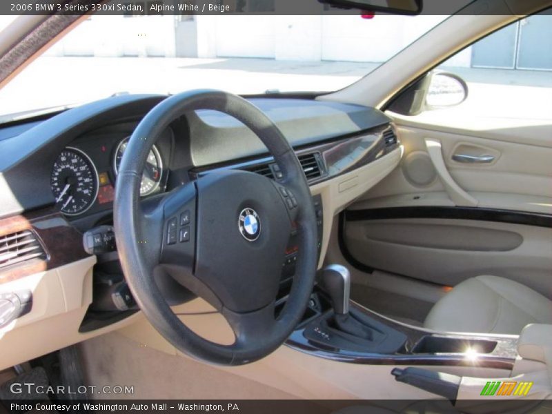 Alpine White / Beige 2006 BMW 3 Series 330xi Sedan