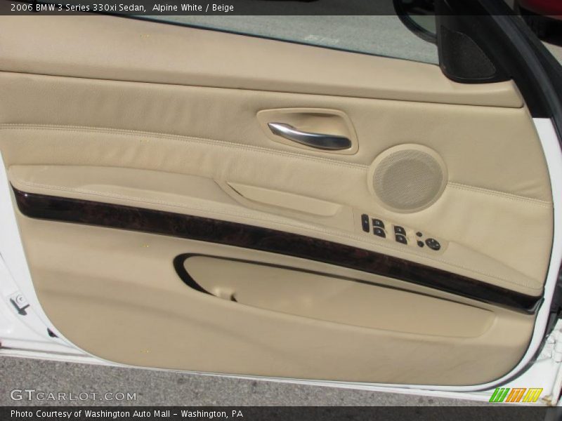 Alpine White / Beige 2006 BMW 3 Series 330xi Sedan