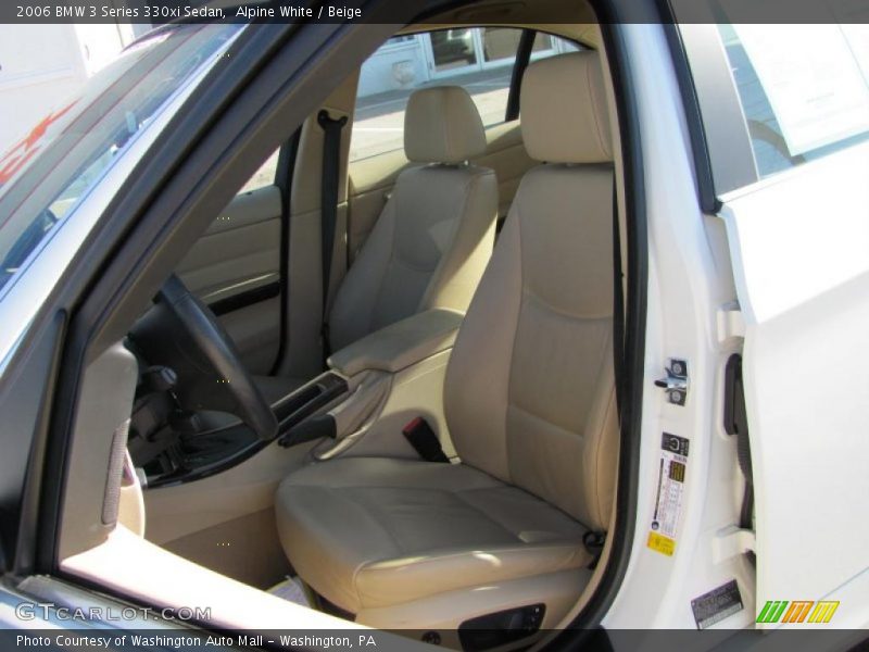 Alpine White / Beige 2006 BMW 3 Series 330xi Sedan