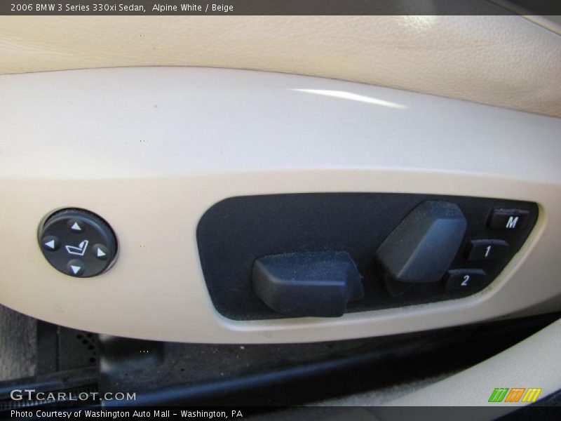 Alpine White / Beige 2006 BMW 3 Series 330xi Sedan
