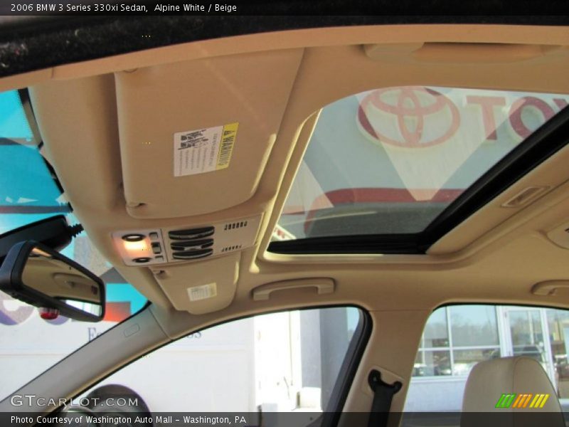 Alpine White / Beige 2006 BMW 3 Series 330xi Sedan