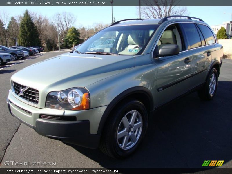 Willow Green Metallic / Taupe 2006 Volvo XC90 2.5T AWD