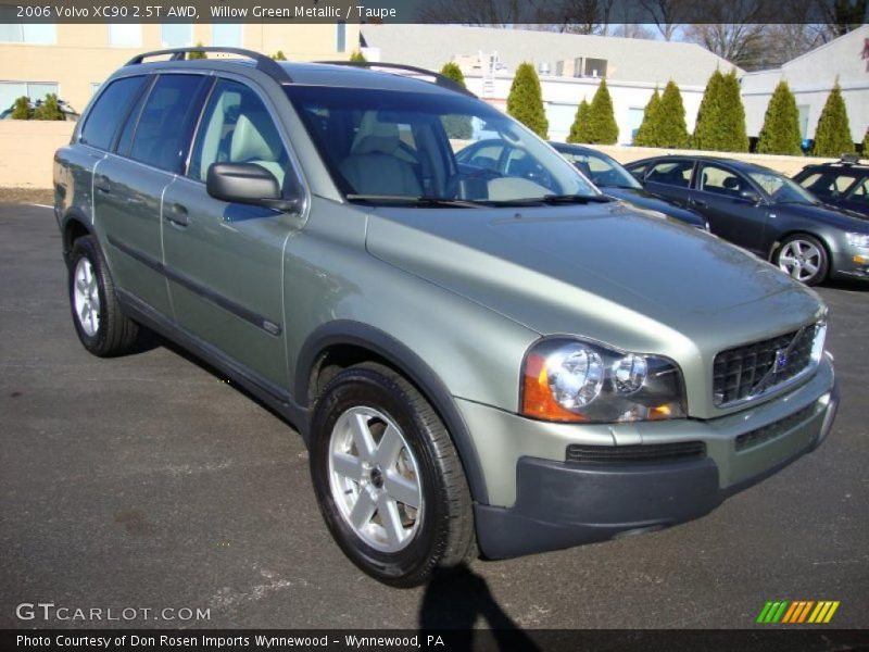 Willow Green Metallic / Taupe 2006 Volvo XC90 2.5T AWD