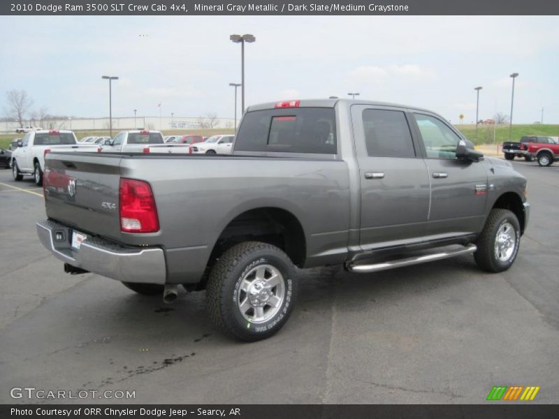 Mineral Gray Metallic / Dark Slate/Medium Graystone 2010 Dodge Ram 3500 SLT Crew Cab 4x4