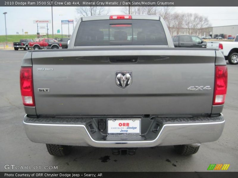 Mineral Gray Metallic / Dark Slate/Medium Graystone 2010 Dodge Ram 3500 SLT Crew Cab 4x4