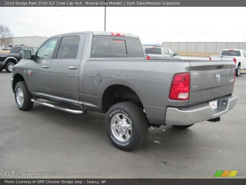 Mineral Gray Metallic / Dark Slate/Medium Graystone 2010 Dodge Ram 3500 SLT Crew Cab 4x4