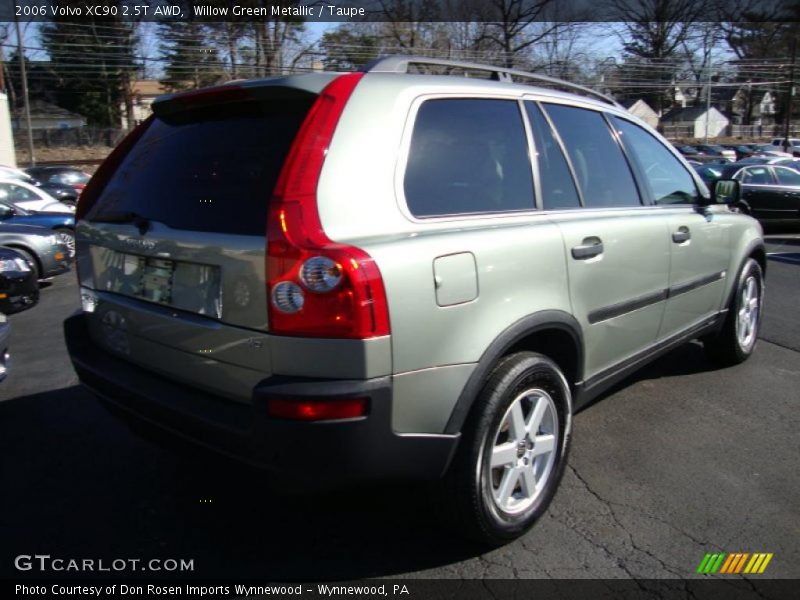 Willow Green Metallic / Taupe 2006 Volvo XC90 2.5T AWD