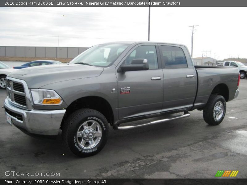 Mineral Gray Metallic / Dark Slate/Medium Graystone 2010 Dodge Ram 3500 SLT Crew Cab 4x4