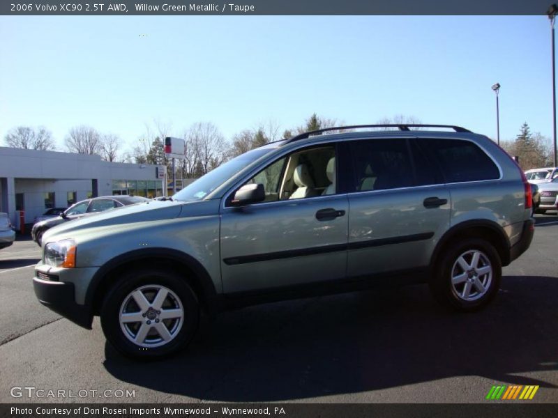 Willow Green Metallic / Taupe 2006 Volvo XC90 2.5T AWD