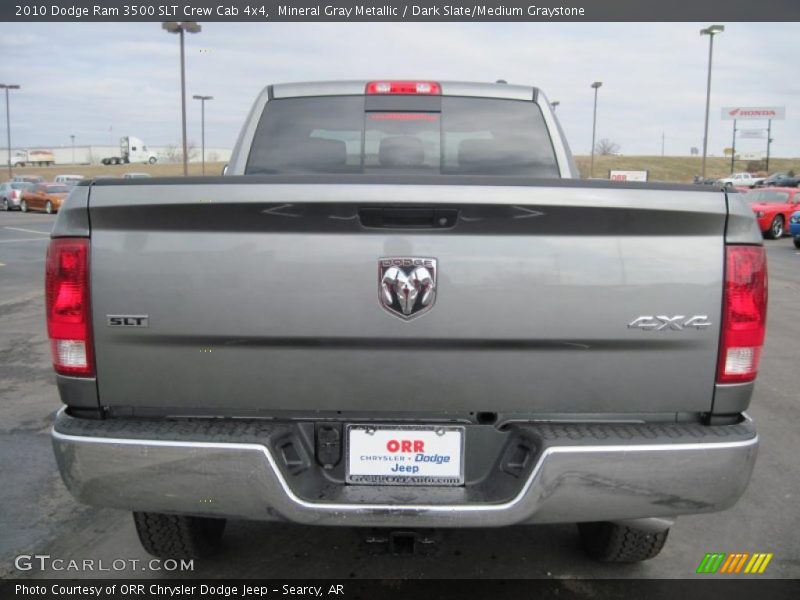 Mineral Gray Metallic / Dark Slate/Medium Graystone 2010 Dodge Ram 3500 SLT Crew Cab 4x4